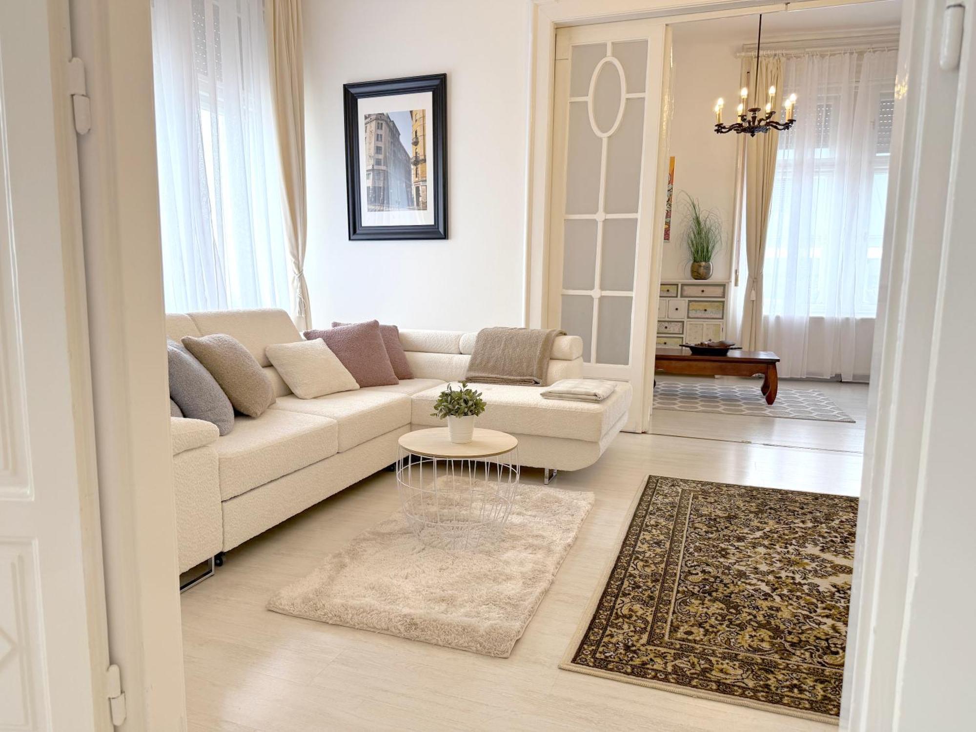 Elegant 125M2 Apartment In Center Of 布达佩斯 外观 照片