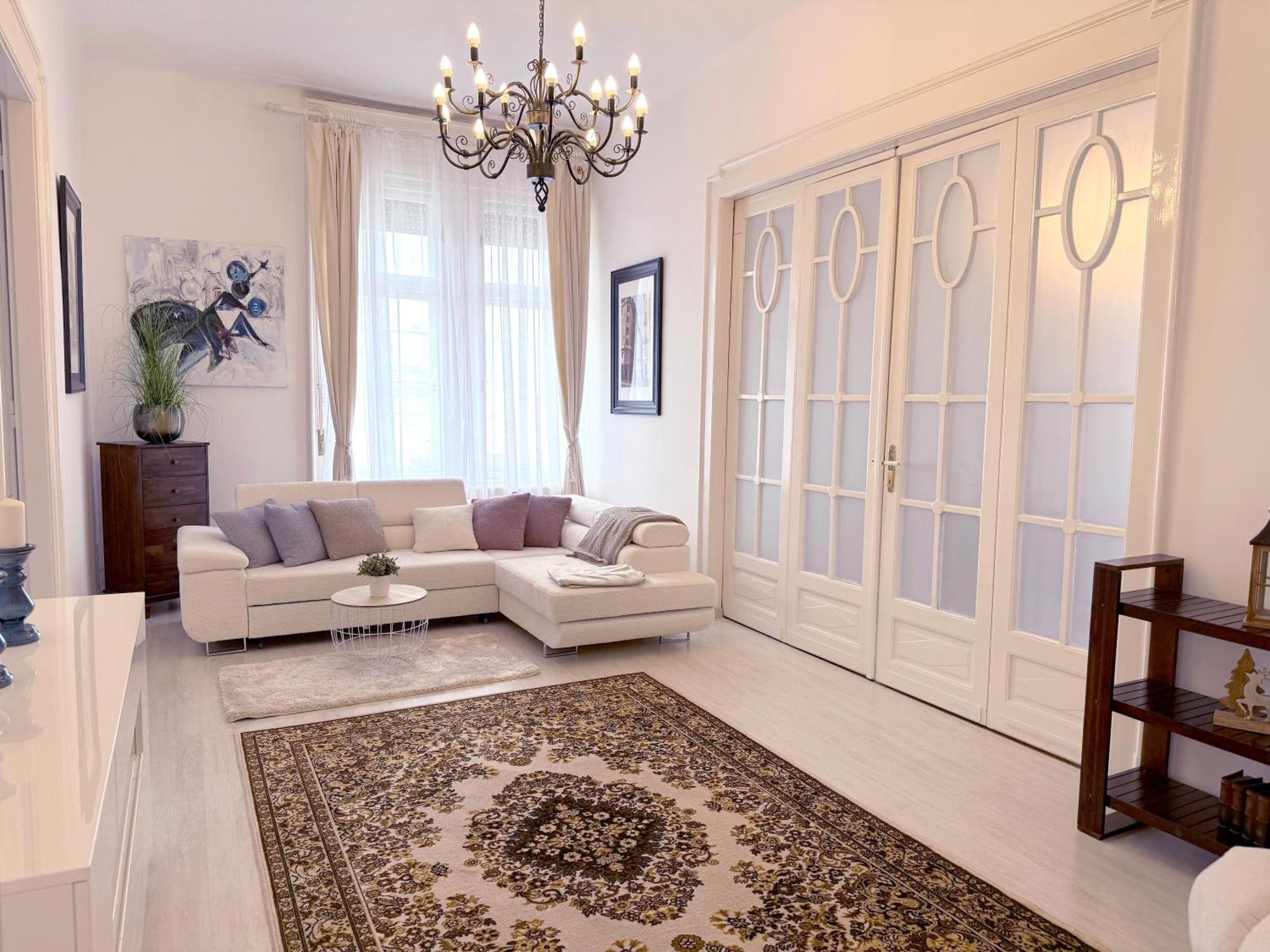 Elegant 125M2 Apartment In Center Of 布达佩斯 外观 照片